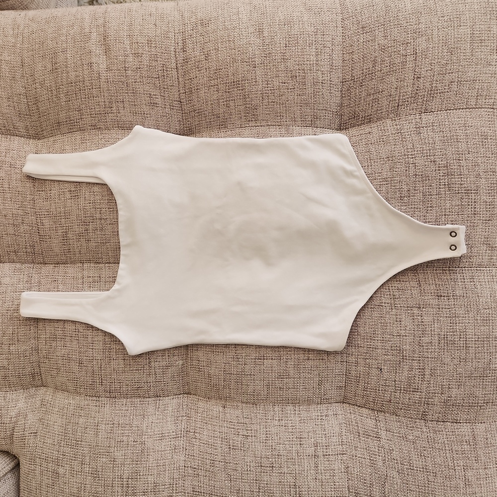 Abercrombie Cotton Blend Seamless Tank Bodysuit